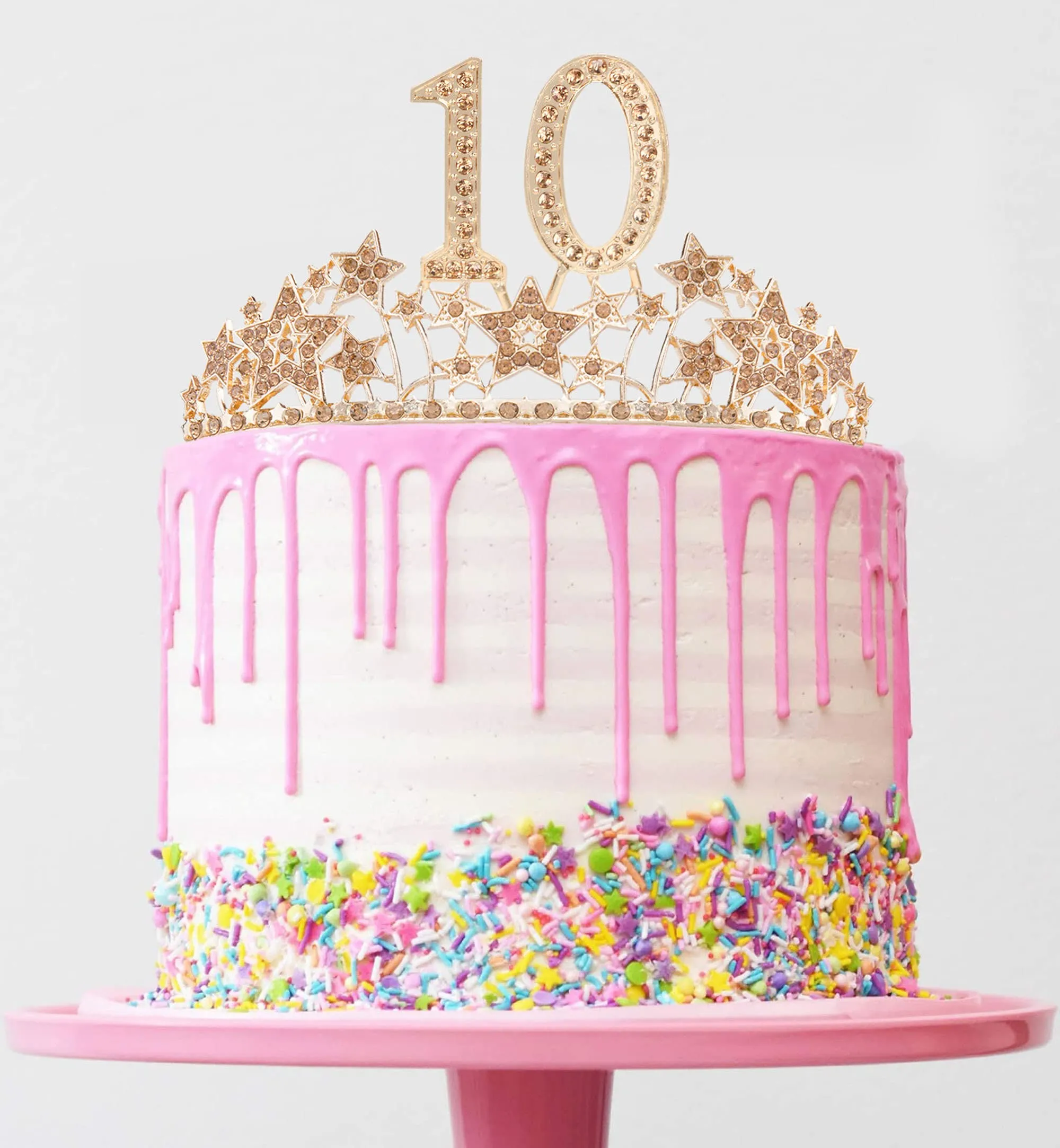 10th Birthday Gifts for Girls, 10th Birthday Tiara and Sash, 10th Birthday Decorations