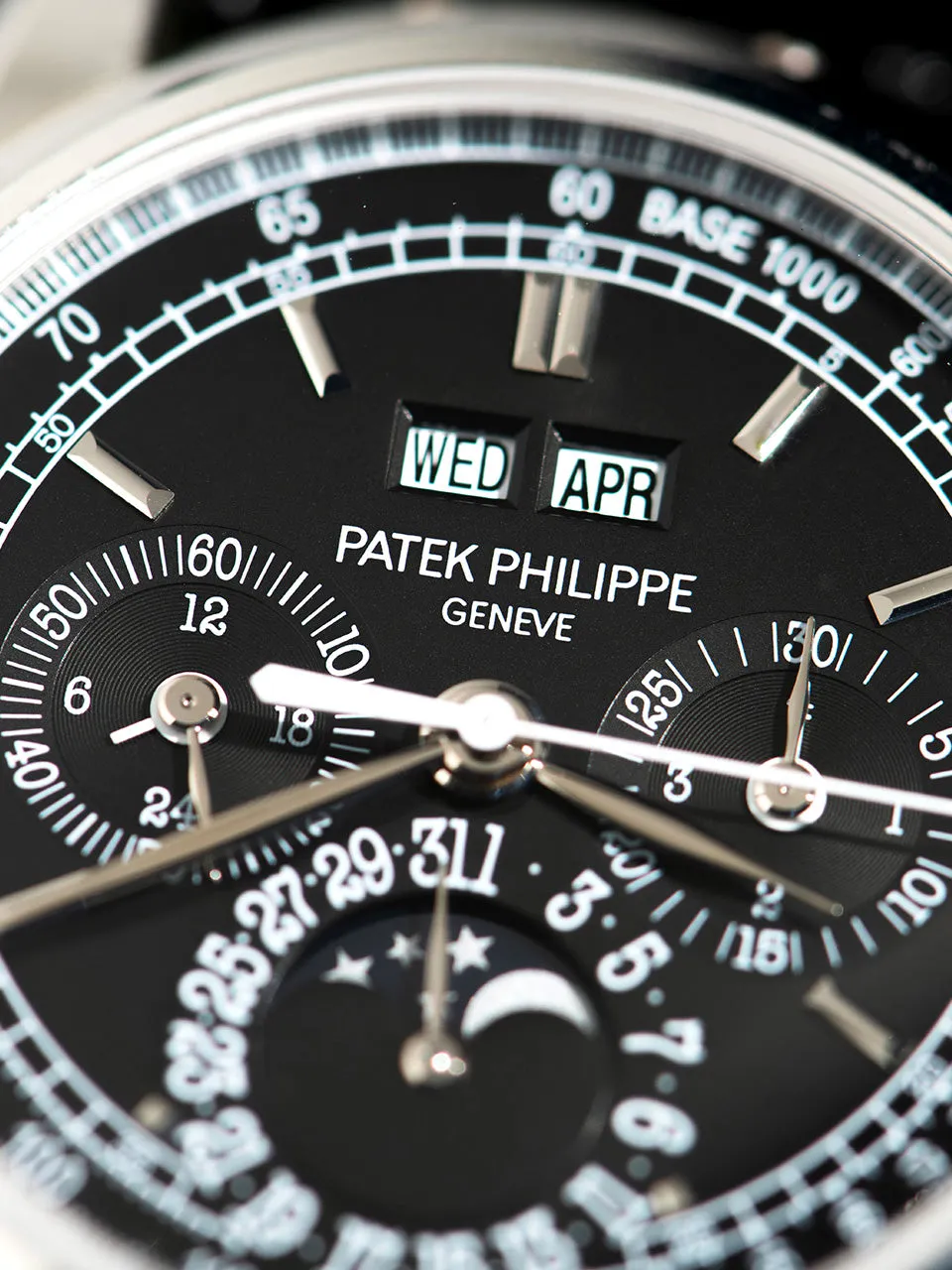 2010 Patek Philippe Perpetual Calendar Moonphase Chronograph (Ref. 5970P) Platinum W/ Box, Papers, & Accessories