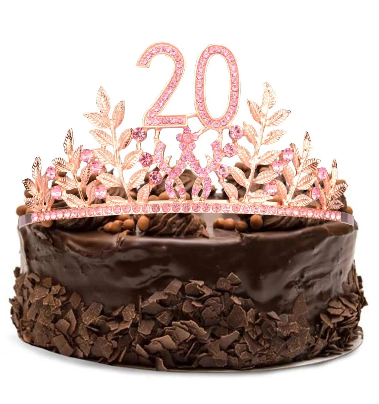 20th Birthday Gifts for Girls, 20th Birthday Tiara and Sash, 20 Fabulous Sash and Crystal