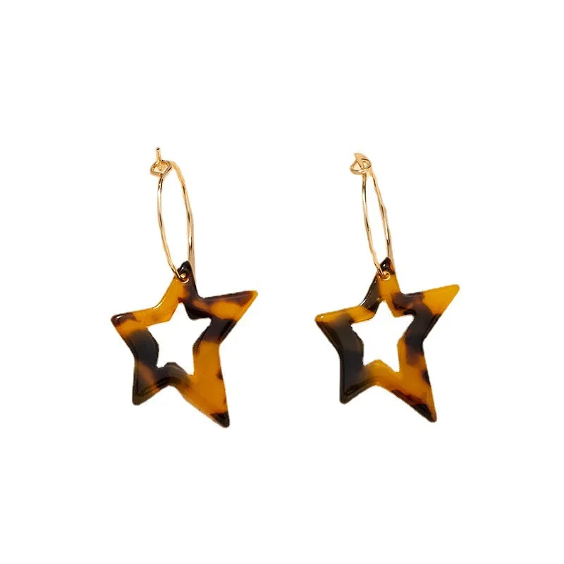 Acetic Acid Five Star Earrings - Vienna Verve Collection