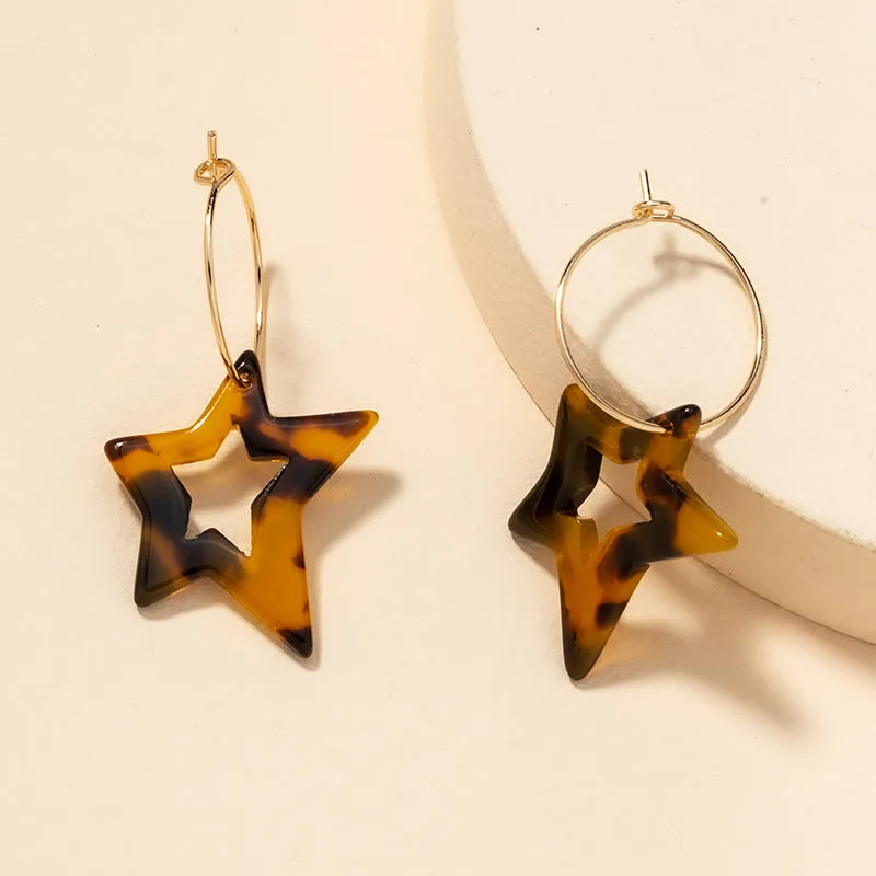 Acetic Acid Five Star Earrings - Vienna Verve Collection