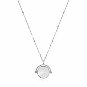 Ania Haie Sunbeam Emblem Silver Necklace