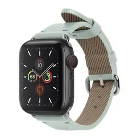 Apple Watch (38/40/SE/41/42mm) Native Union Classic Strap Ægte Læder Rem - Grøn