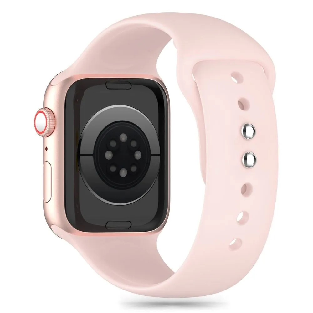 Apple Watch (38/40/SE/41/42mm) Tech-Protect Silikone Urrem - Light Pink