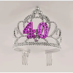 BIRTHDAY TIARA 40