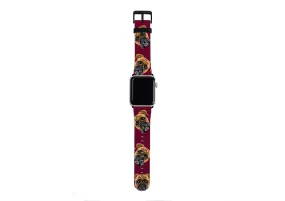 Boxer Maroon Apple Watch Strap