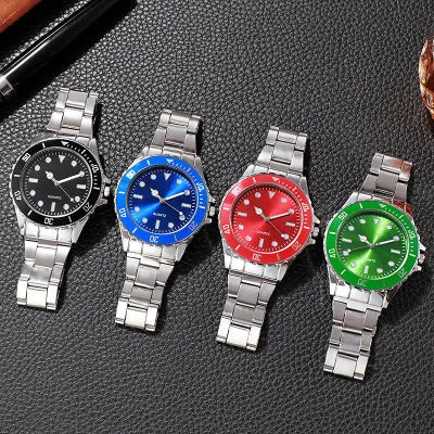 Business Luminous Quartz Watch Men's Watch New Watch Green Submariner Watch