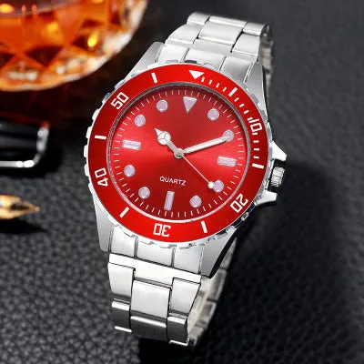 Business Luminous Quartz Watch Men's Watch New Watch Green Submariner Watch