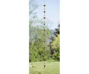 Calla Lily Flamed Rain Chain