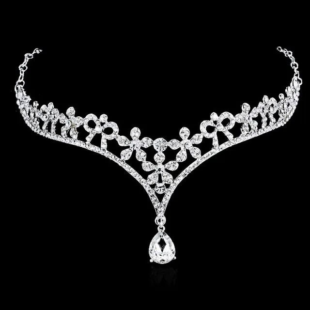 Crystal Head Jewelry Headpiece Wedding Bridal Tiaras And Crowns