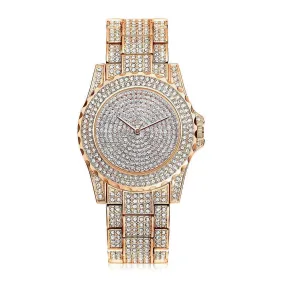 Crystal Quartz Watch