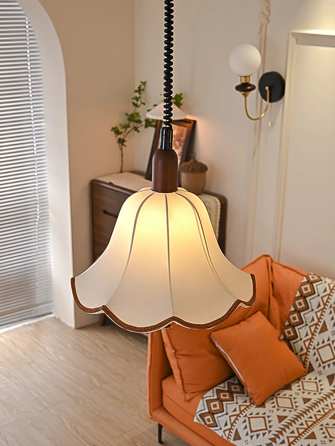 Eryn Fabric Pendant Light