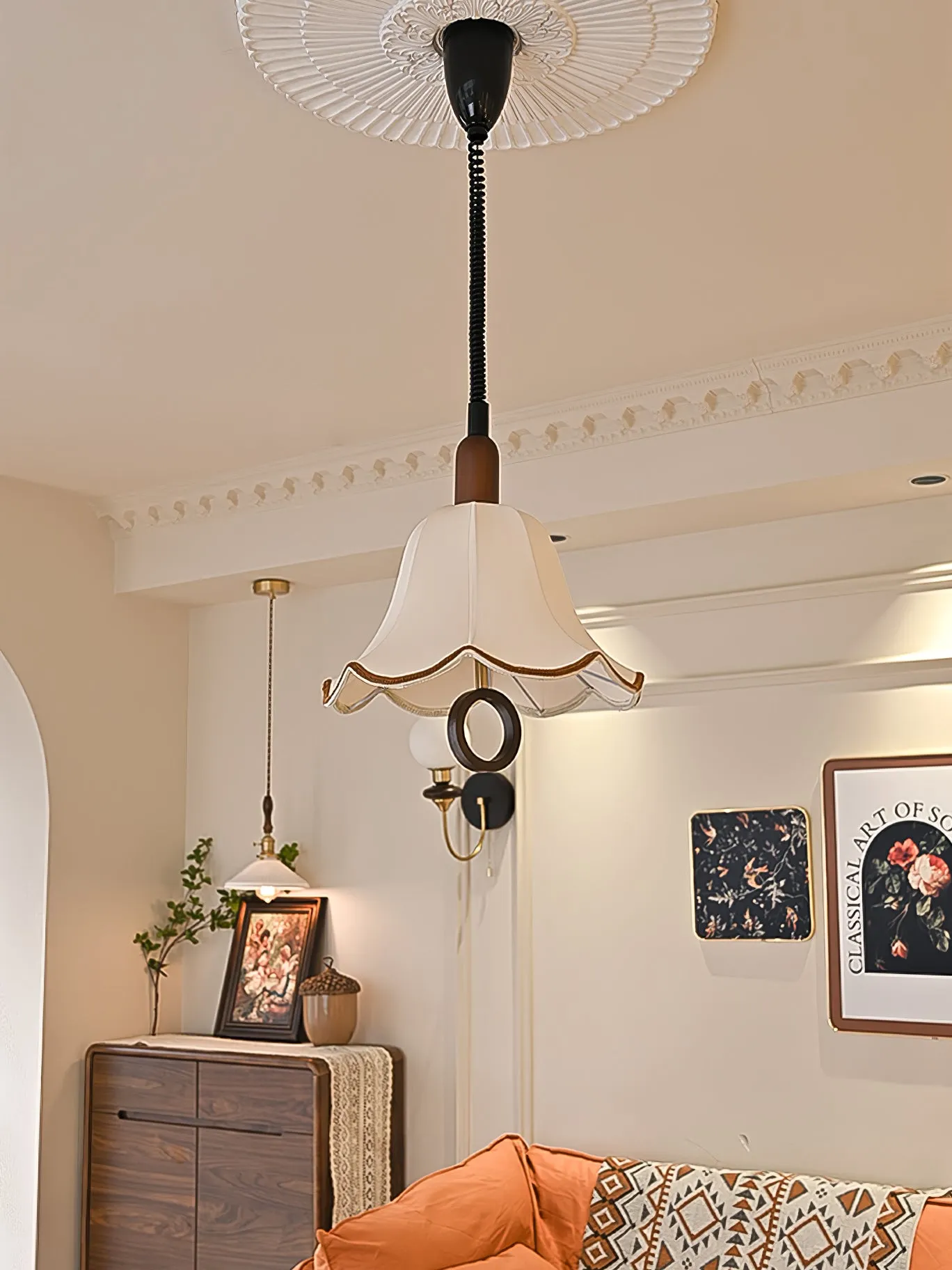 Eryn Fabric Pendant Light