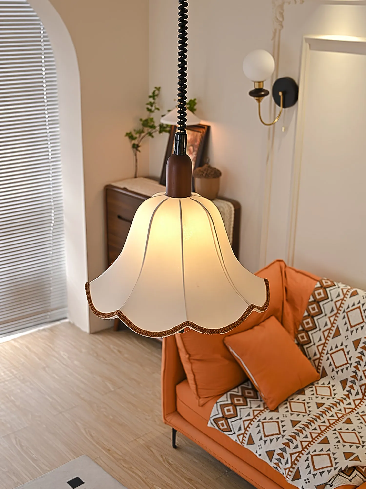 Eryn Fabric Pendant Light