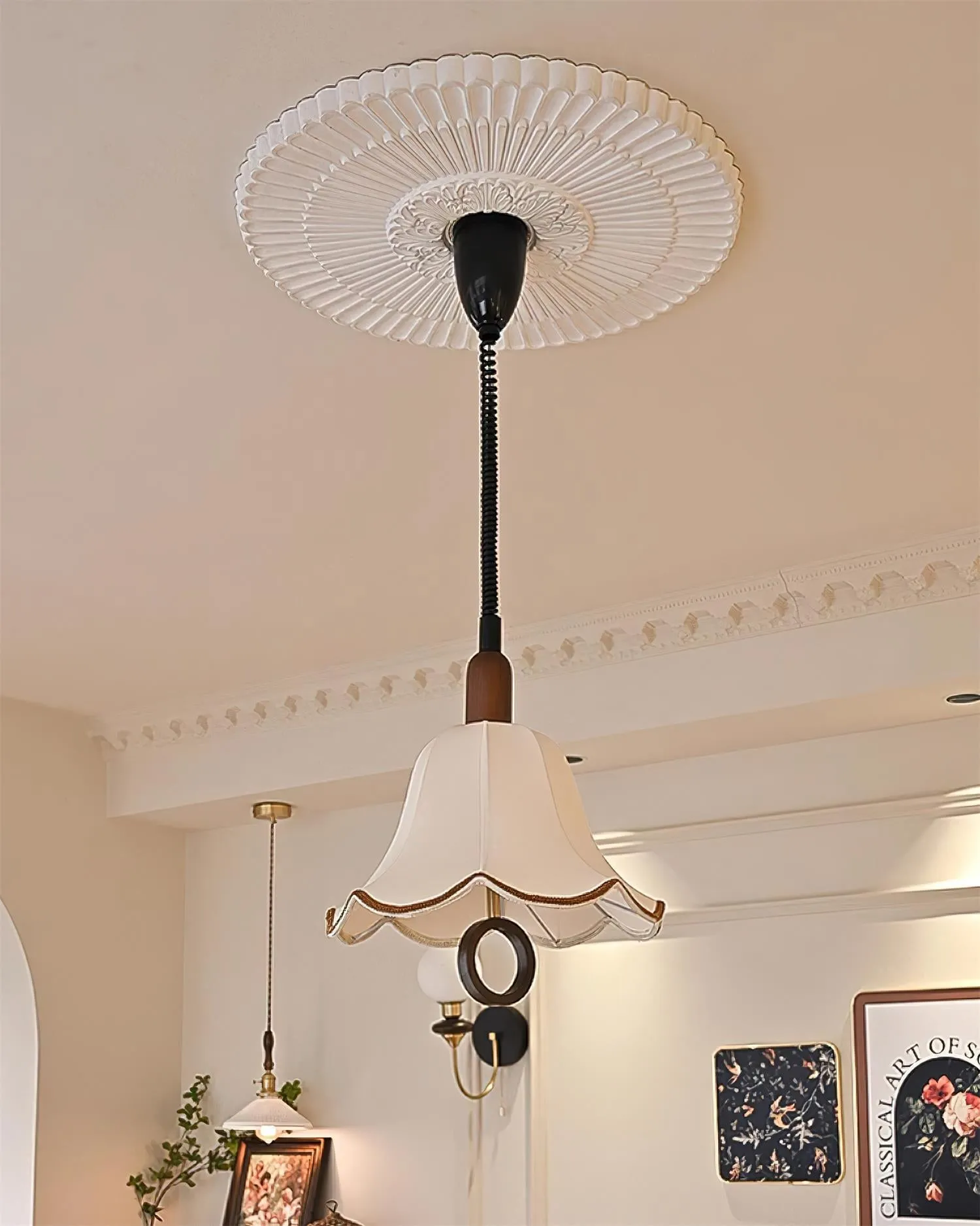 Eryn Fabric Pendant Light