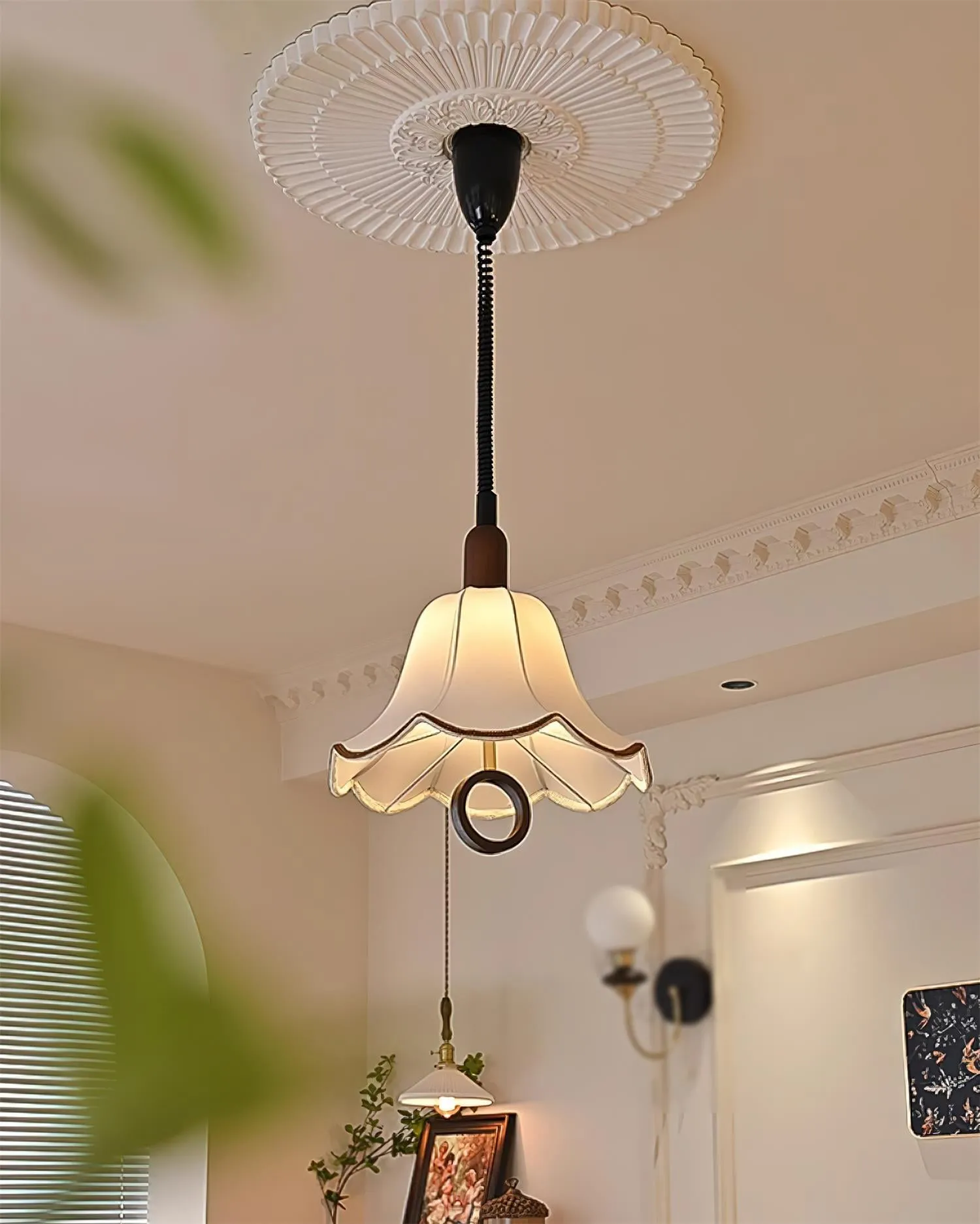 Eryn Fabric Pendant Light