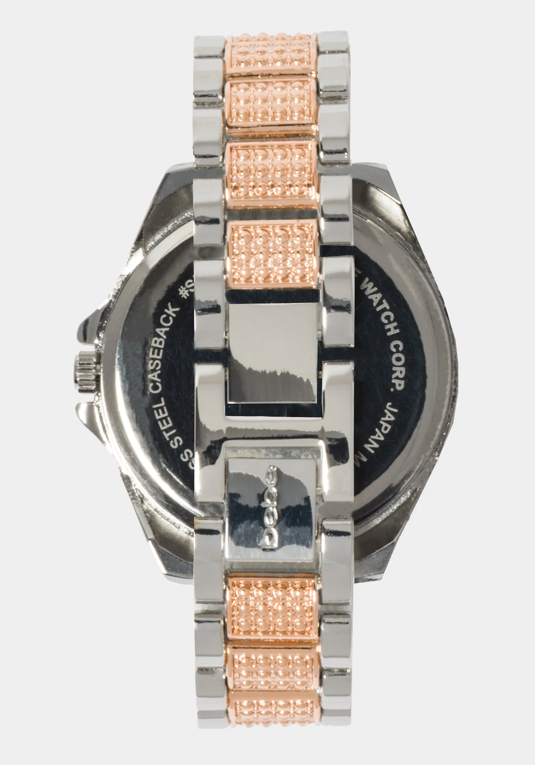 Full Pave Crystal Dial Crystal Bezel Watch