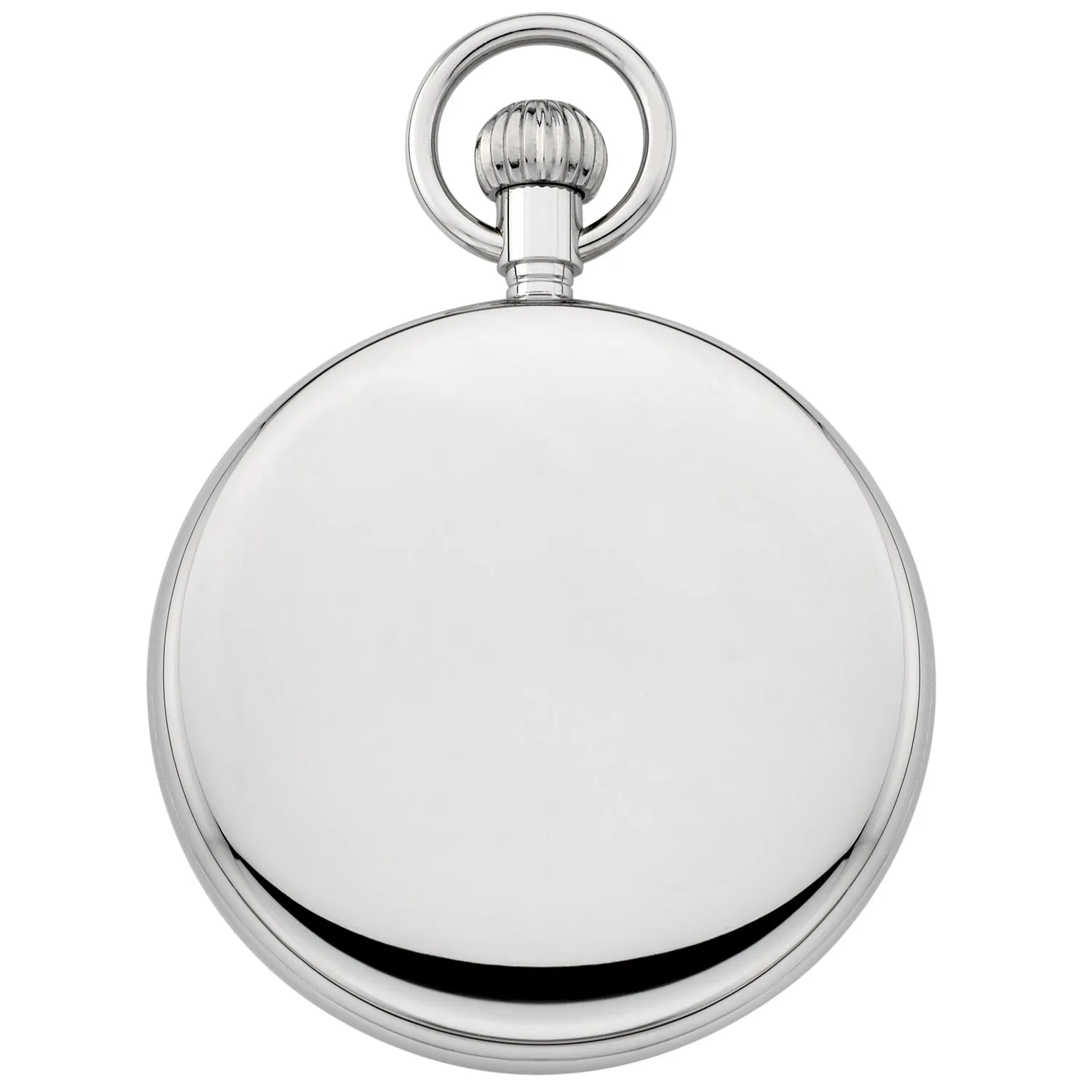 Gotham Men's Stainless Steel Mechanical Hand Wind Railroad Pocket Watch # GWC14102S