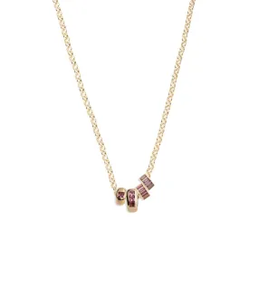 Heart Slides & Heart Beats : Medium Belcher Necklace