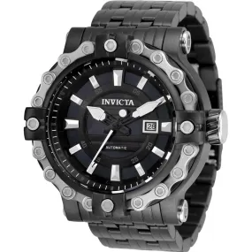 Invicta Men's Automatic Watch - Excursion Black Dial Stainless Steel Bracelet | 35181