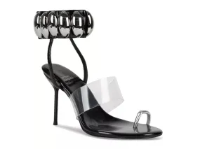 Jeffrey Campbell: Occasion in Black Patent & Silver