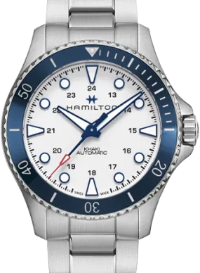 Khaki Navy Scuba Auto 43 White - Bracelet Ref. H82505150