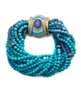 Khonsu Bracelet, Sapphire