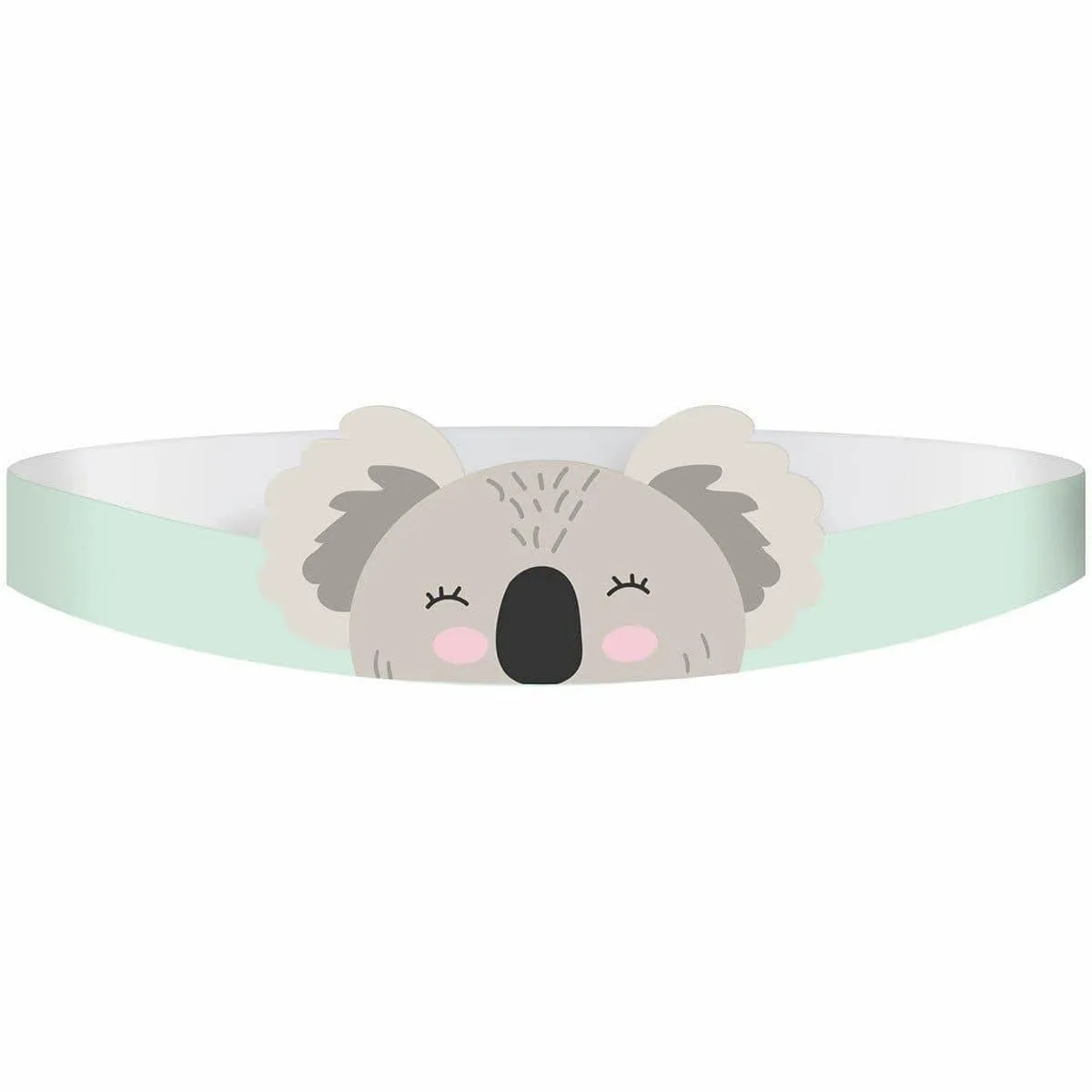 Koala Party Paper Tiara, 8 Count