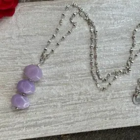 Lilac Jade Necklace