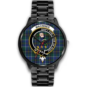 MacInnes Modern Clan Badge Tartan Black Watch