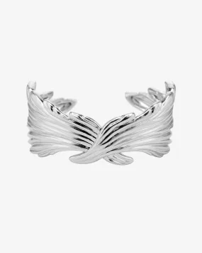 Mene - Double Leaf Cuff - (Platinum)