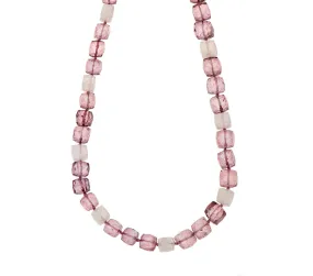 Nava Zahavi Pink Topaz and Moonstone Necklace