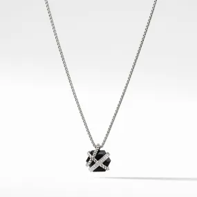 Necklace with Black Onyx and Diamonds