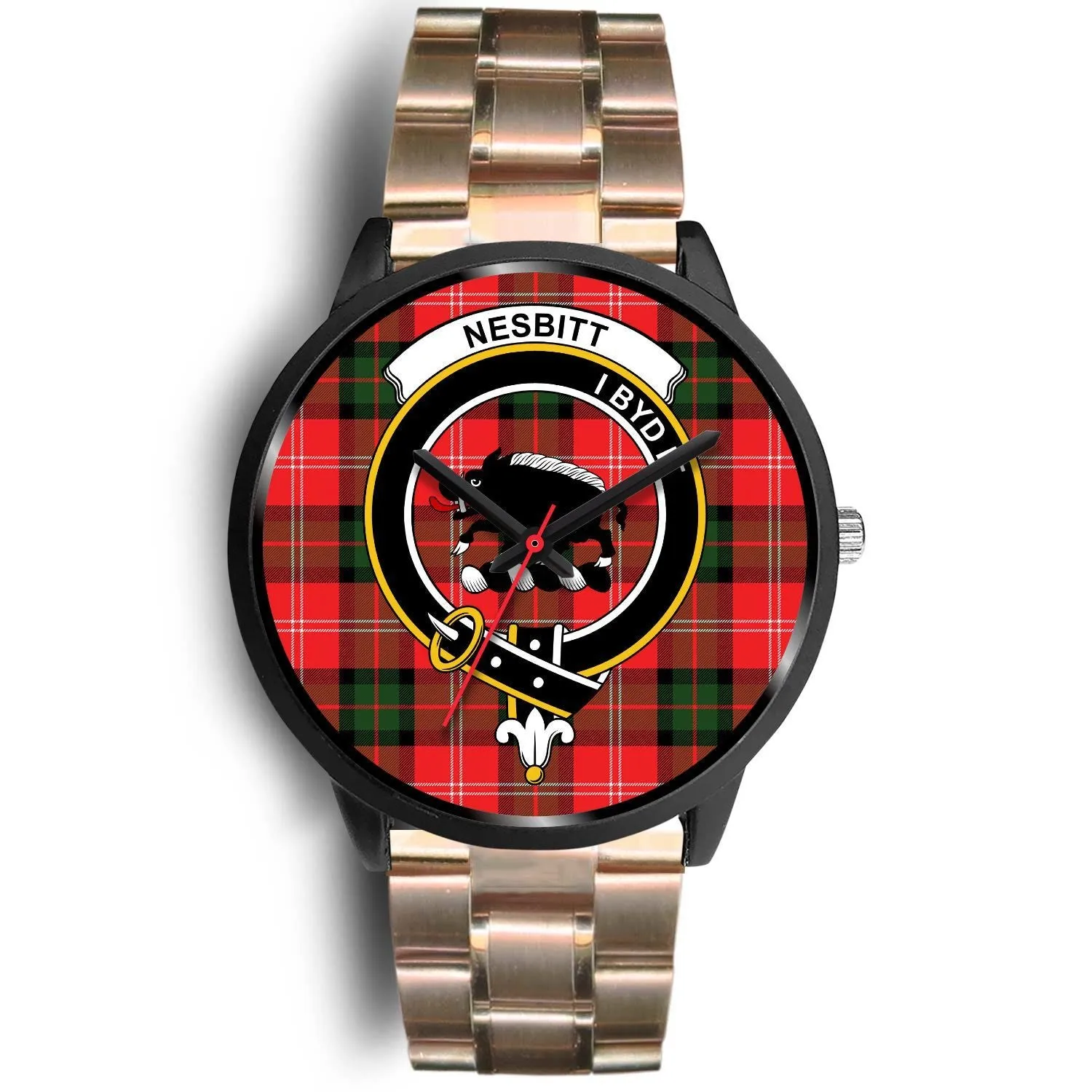 Nesbitt Modern Clan Badge Tartan Black Watch