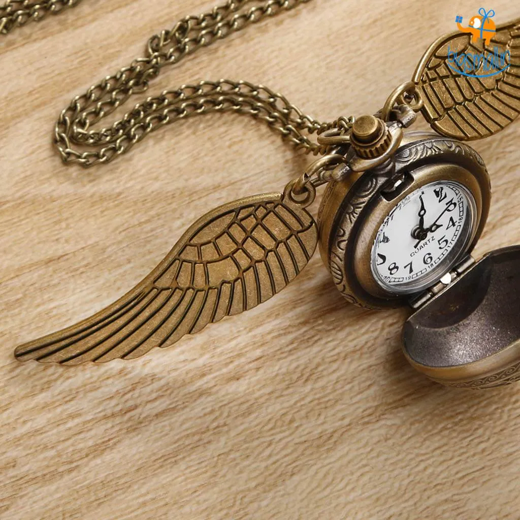 Official HP Snitch Necklace with Watch