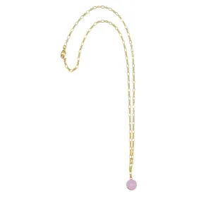 Pale Pink Jade Necklace