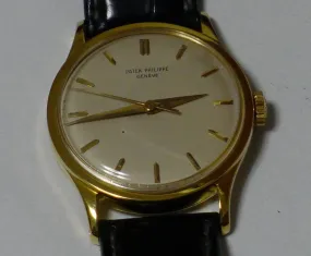 Patek Philippe Calatrava Ref.570 Cal.27c 18k Gold Buckle Archive Paper