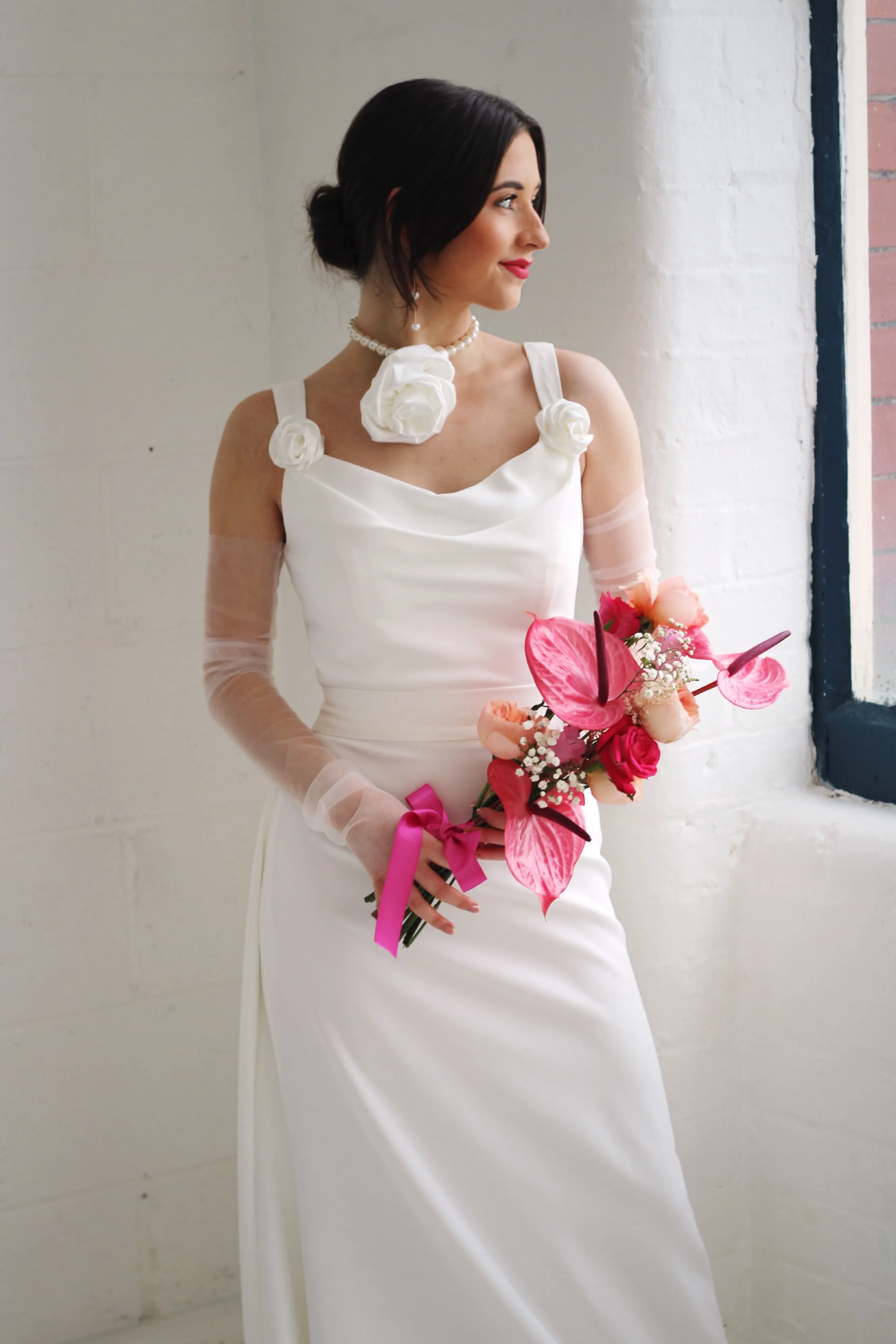 Pearl Bridal Choker