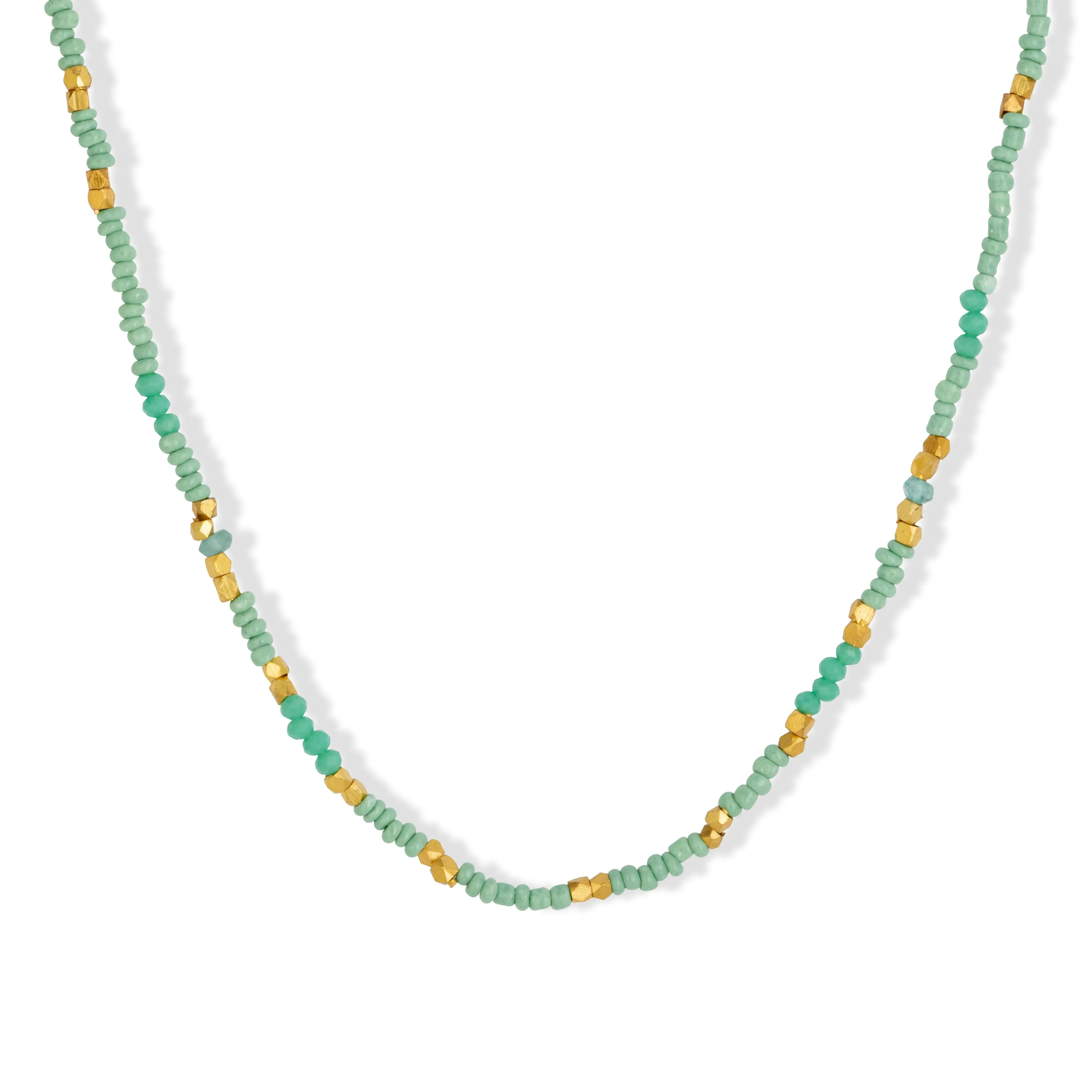 Riley Necklace Aqua