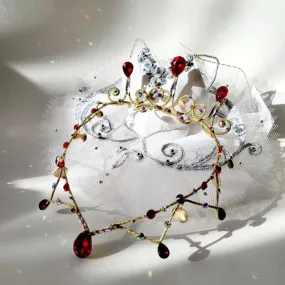 Rosalie Ruby Rose Ballet Tiara