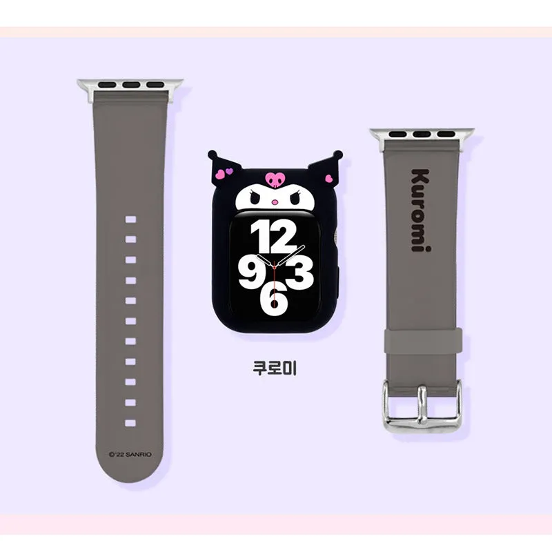 Sanrio Characters Apple Watch Silicone Case   Strap Set