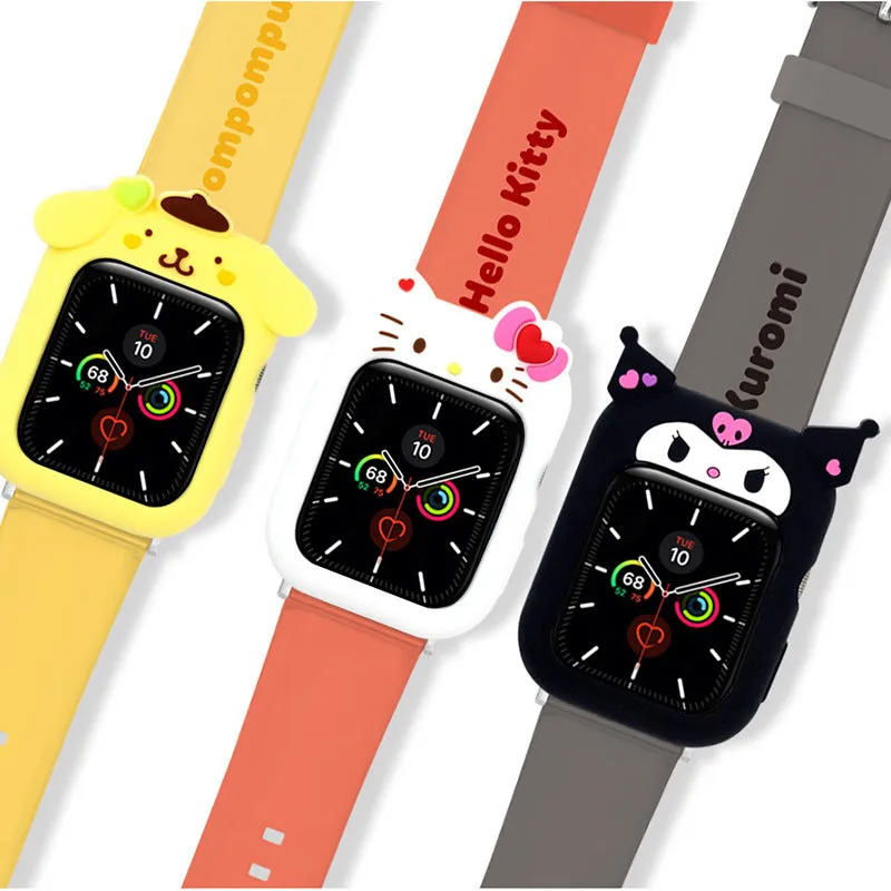 Sanrio Characters Apple Watch Silicone Case   Strap Set