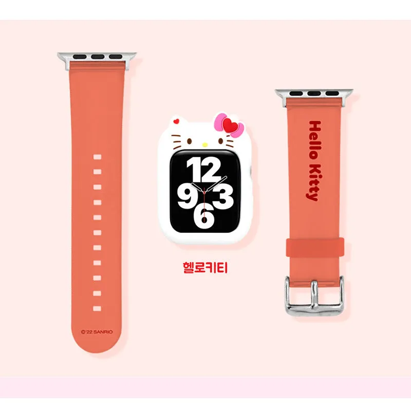 Sanrio Characters Apple Watch Silicone Case   Strap Set