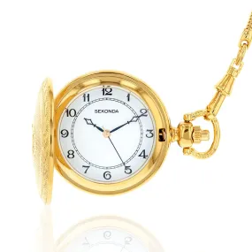 Sekonda SK3799 Gold Tone Pocket Watch