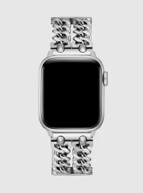 Silver Apple Watch Strap