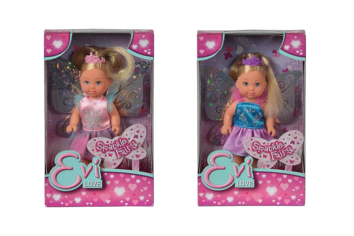 Simba Evi Love Sparkle Fairy- Design & Styles May Vary- Only 1 included