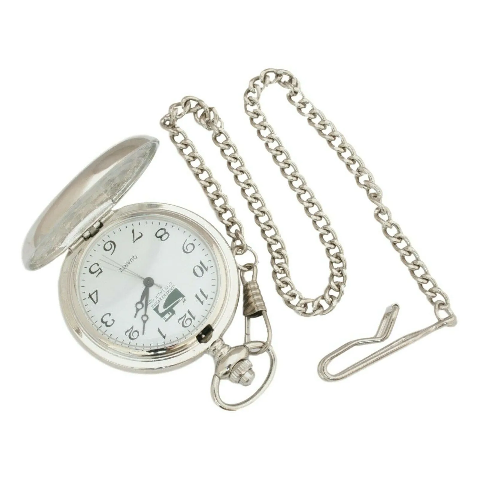 Sitting Woodcock Personalised Pocket Watch