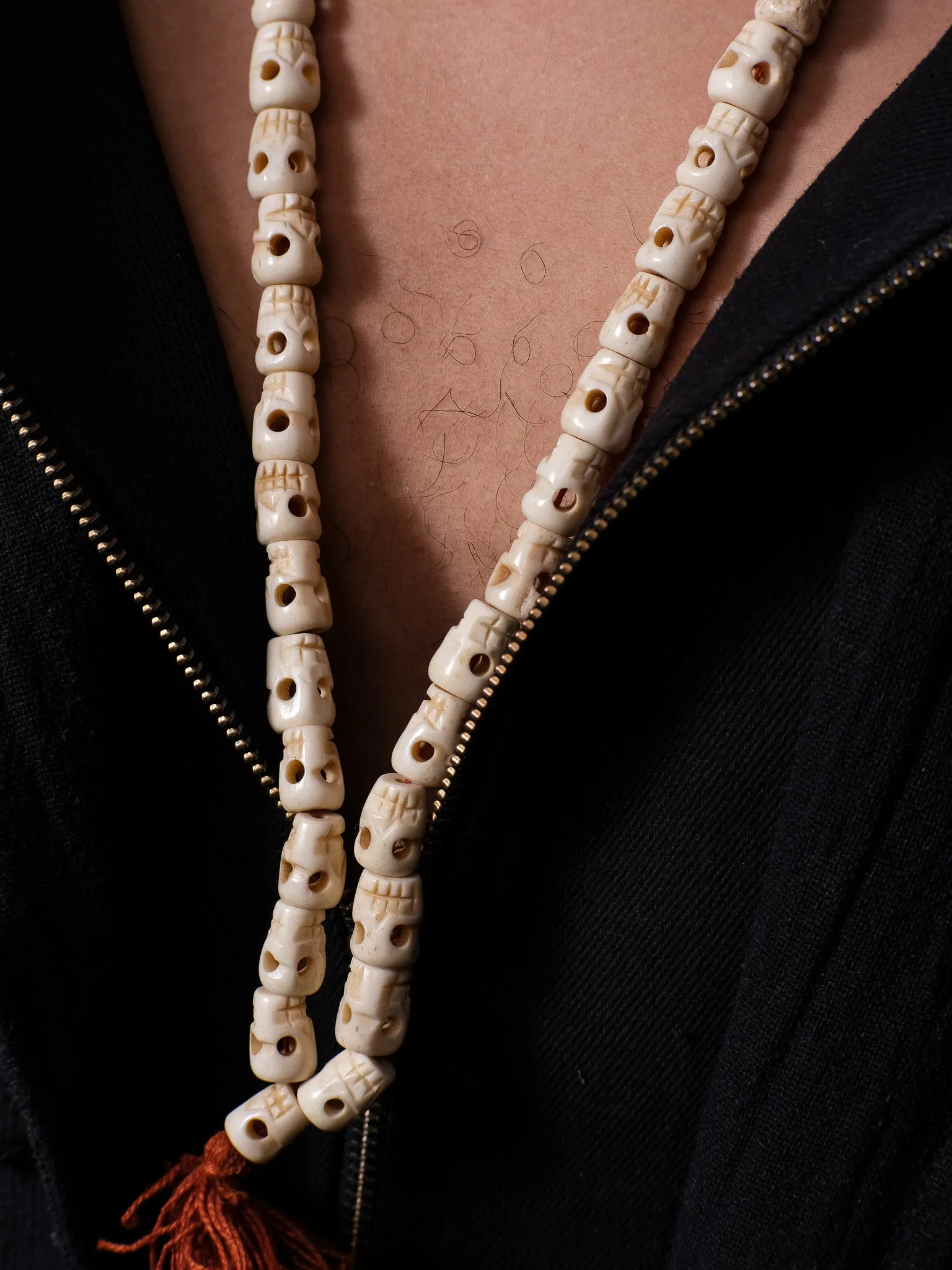 Skull bone Necklace