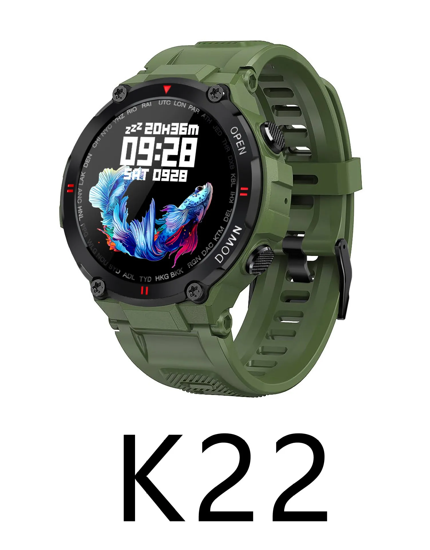 Smart Bracelet K22k27 Call Heart Rate Blood Pressure Oxygen Sports Waterproof Bluetooth Smart Watch