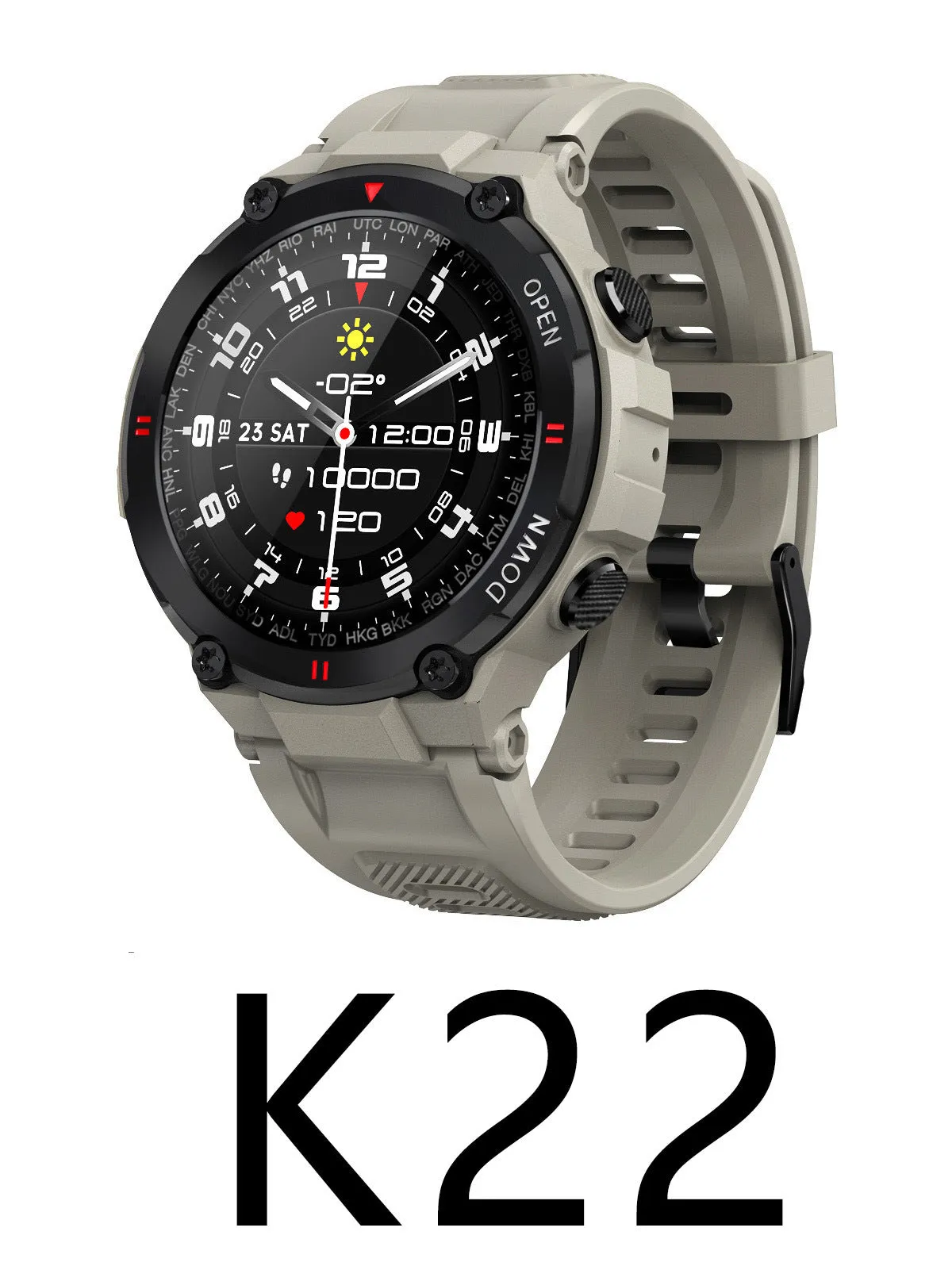 Smart Bracelet K22k27 Call Heart Rate Blood Pressure Oxygen Sports Waterproof Bluetooth Smart Watch